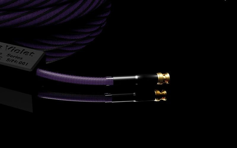 Dây tín hiệu Digital Signal Projects Signature Ultraviolet BNC 75Ω Dây tín hiệu Digital Signal Projects Siganture Ultraviolet RCA 75ω